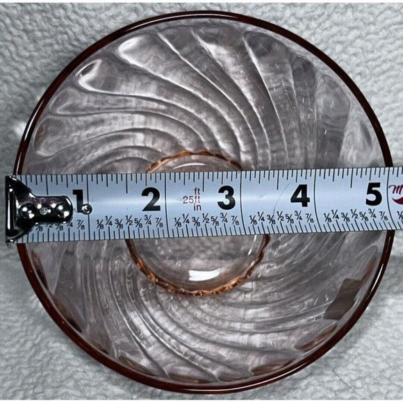 Arcoroc France 20 Piece Set Rosaline Swirling Pattern  Light Pink Vintage 1980s - Picture 3 of 16